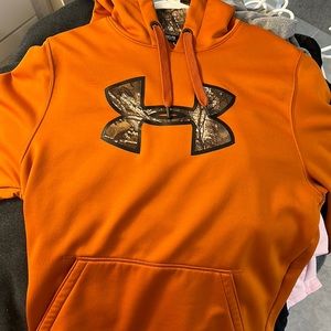 Orange Camo Hoodie
